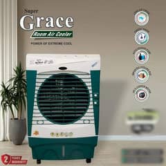 ELECTRIC AIR ROOM COOLER  AC DC FAN ICE BOX WATER TANK  03435377896 0
