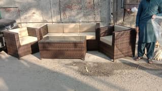 Ratan sofa set