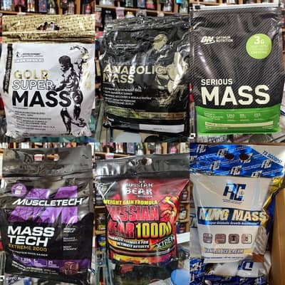 weight mass gaiener bags, creatine 100% original read discription