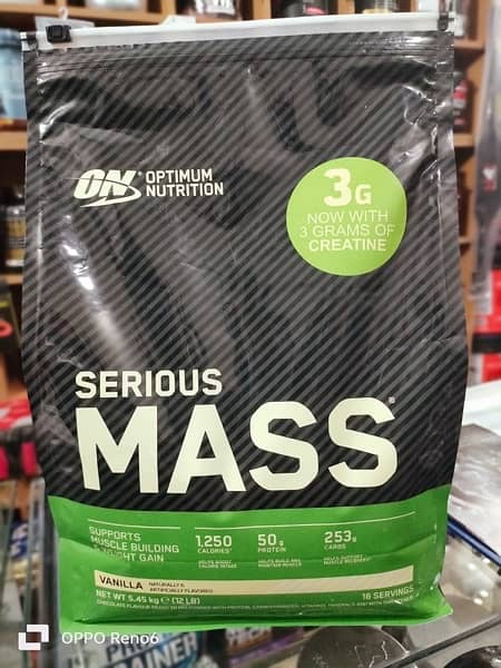 weight mass gaiener bags, creatine 100% original read discription 4