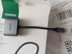 ugreen splitter for ipad pro mini6 etc brand new one day used only