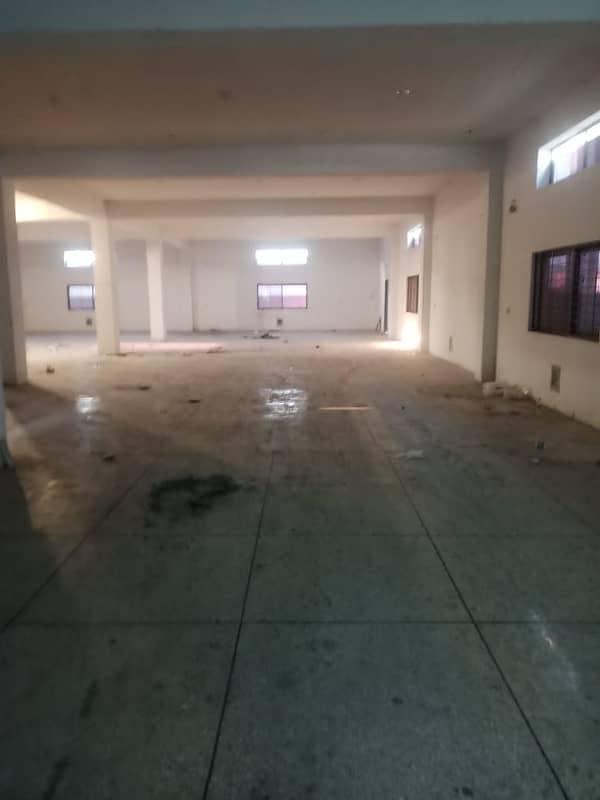 2 Kanal Neat and clean factory available for rent in small Sunder Estate Lahore 7