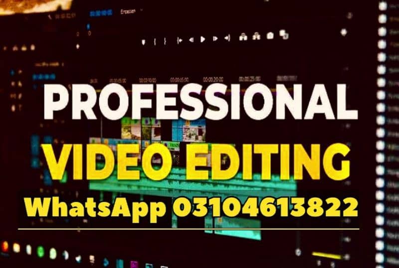 I can Professionally Edit Your All Kind of Videos 0