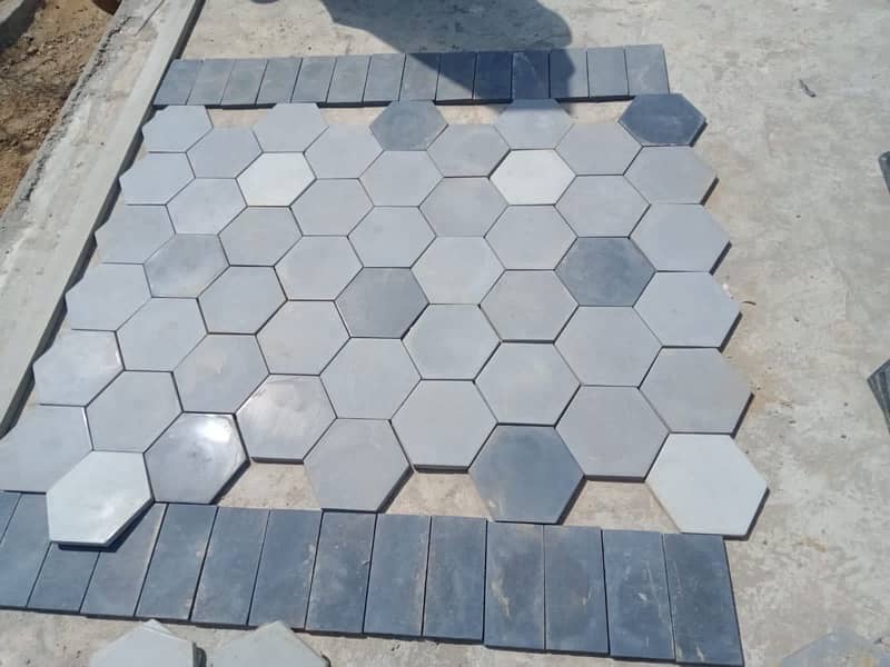 outdoor floor ramp walls , porch area tiles 4
