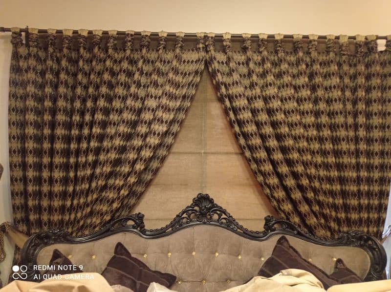 curtains with Roman blinds 4