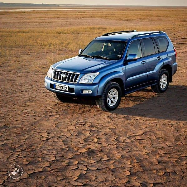 prado 2007 available for rent 0