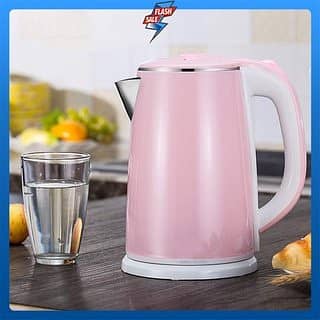 Electric Kettle Plastic Body Food Grade Stainless Steel Automatic off 1