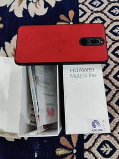 Huawei mate 10 lite 4/64 with Box and 2 covers