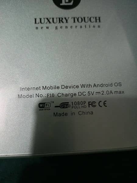 Big Tablet 6/256 GB Sim Pta Approved 9
