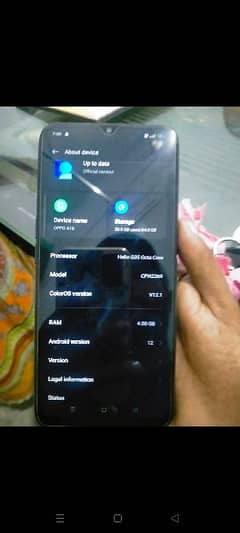 Oppo A16 4 64 complete Saman