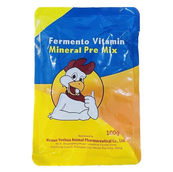 Multi Vitamins for Hen, parrot, cow Fermento 1
