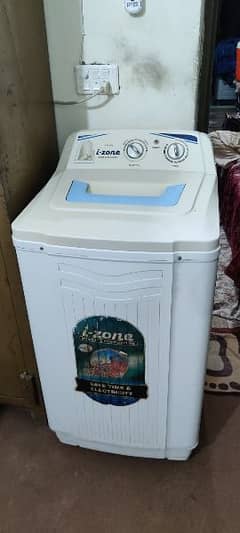 I zone washing machine and haier dryer