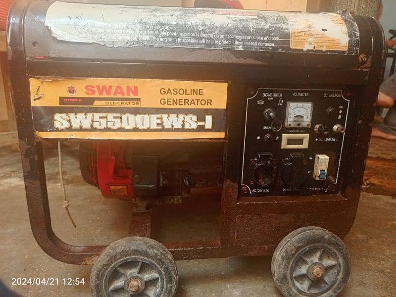 SWAN 3KV Home used Generator for sale price negotiable 2