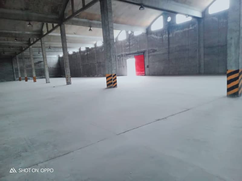 70000 Neat and clean factory available for rent in Sunder Estate Lahore 8