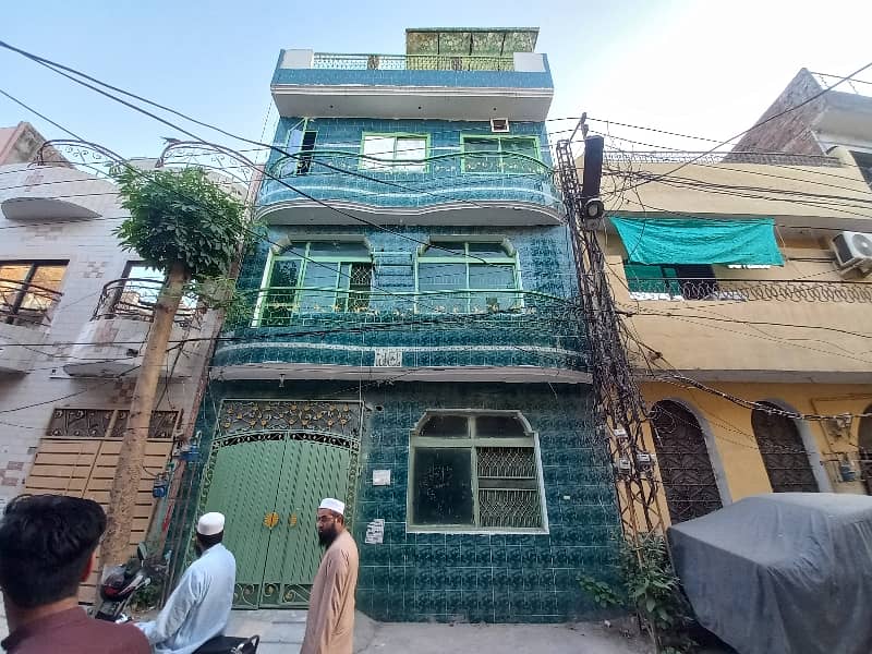 3 Marla House 3.5 story location zeenat block Allama iqbal town Lahore 0