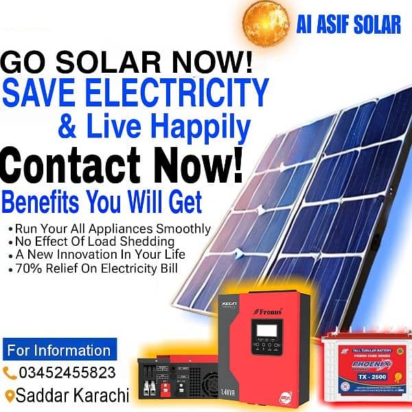 Deal in all types of Solar pannels and Inverters,solar system 6
