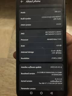 Huawei y9s 6/128gb pta official approve