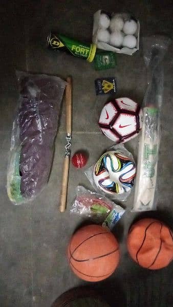 Sports items basketball, friss bee,, play cards 0
