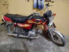 Used road prince motorcycle 70cc for sale in good condition