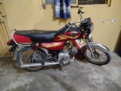Used road prince motorcycle 70cc for sale in good condition