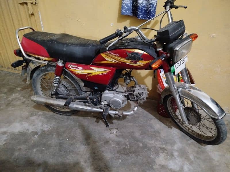 Used road prince motorcycle 70cc for sale in good condition 2
