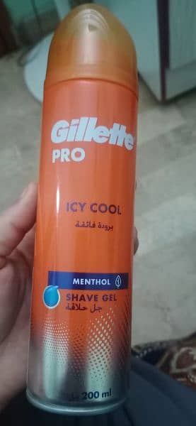 Gillette razor and form & gel, 14