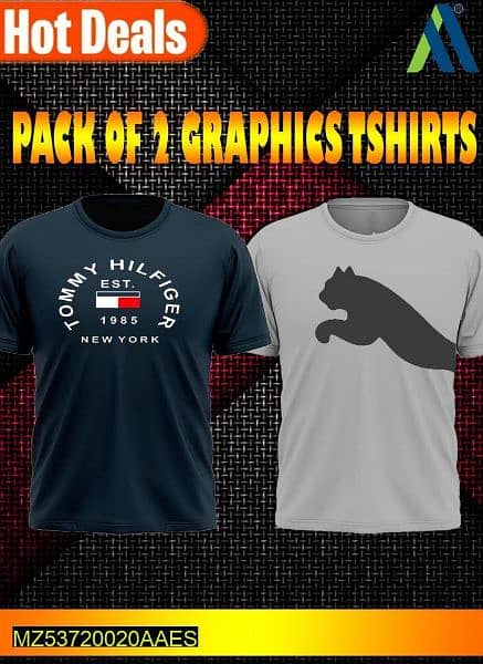 2 in 1 pack of T shirts 0