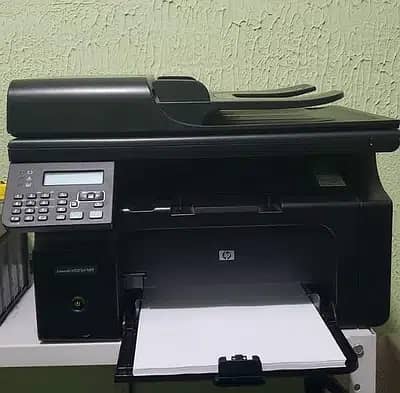 Printer, Scanner, Photocopier and Fax (All in 1), HP LaserJet M1212 0