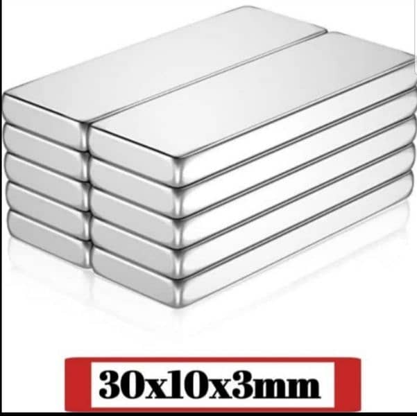 Neodymium Magnet 30mm×10mm×3mm (5PCS) 1
