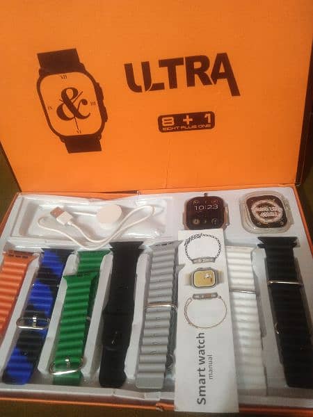 smart watch ultra s8 7 in 1 new condition why16 2