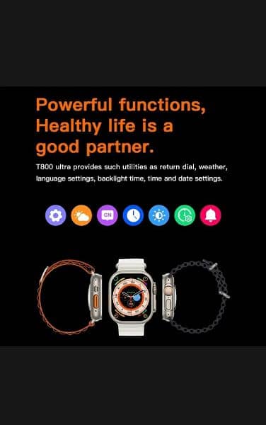 T900 Ultra Smartwatch Bluetooth Call Sleeping Monitoring Smart Watch 3