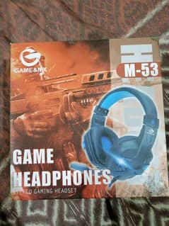 game&mx headphone m53