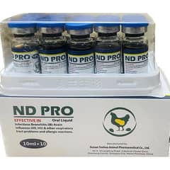 ND Pro For Rani Khet 10ml pack of 10 for poultry