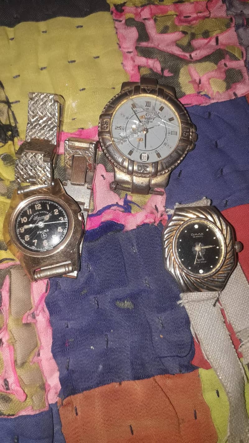 4 watches old Gold 6