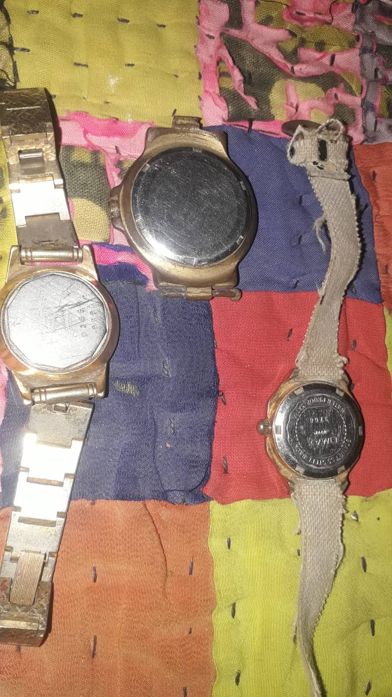 4 watches old Gold 7