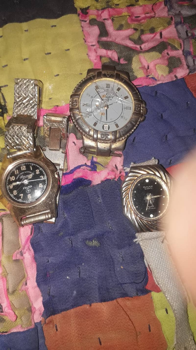 4 watches old Gold 8