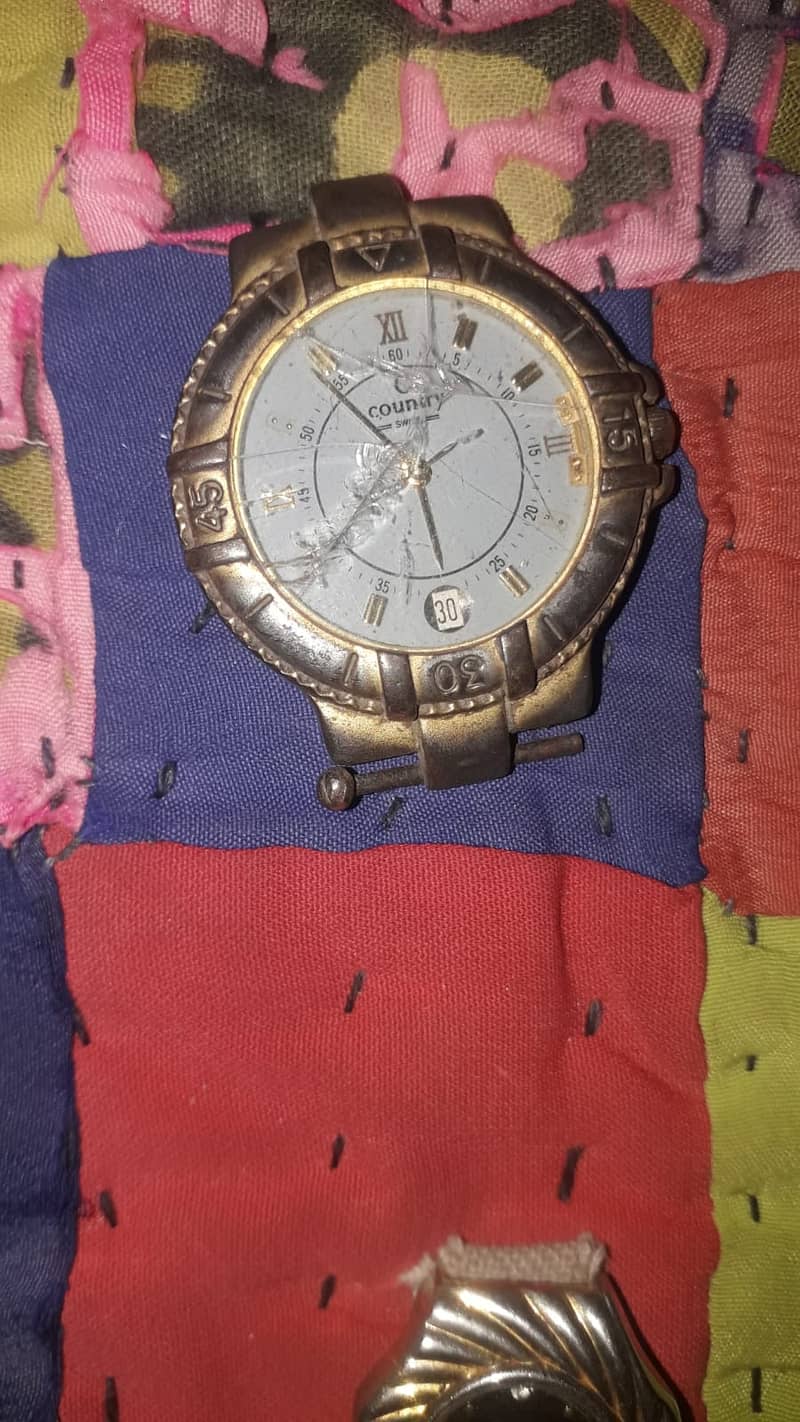 4 watches old Gold 9
