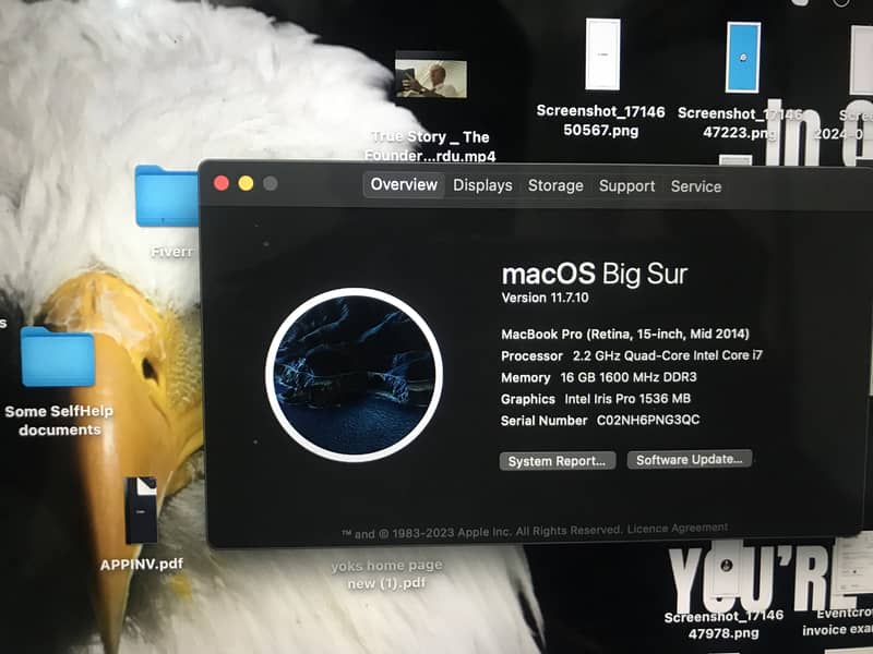 MacBook Pro Mid 2014, 15 inch, Core i7 0