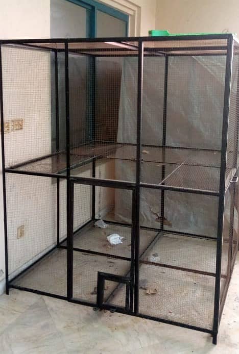 Heavy Two Iron Cages for Birds 0