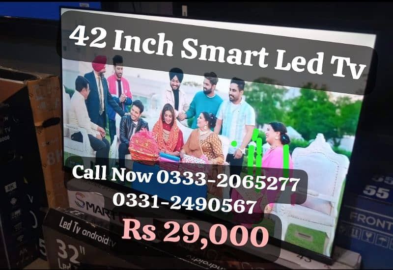 Buy 55 INCH Samsung Smart Android Led Tv brand new 2024 Model 1