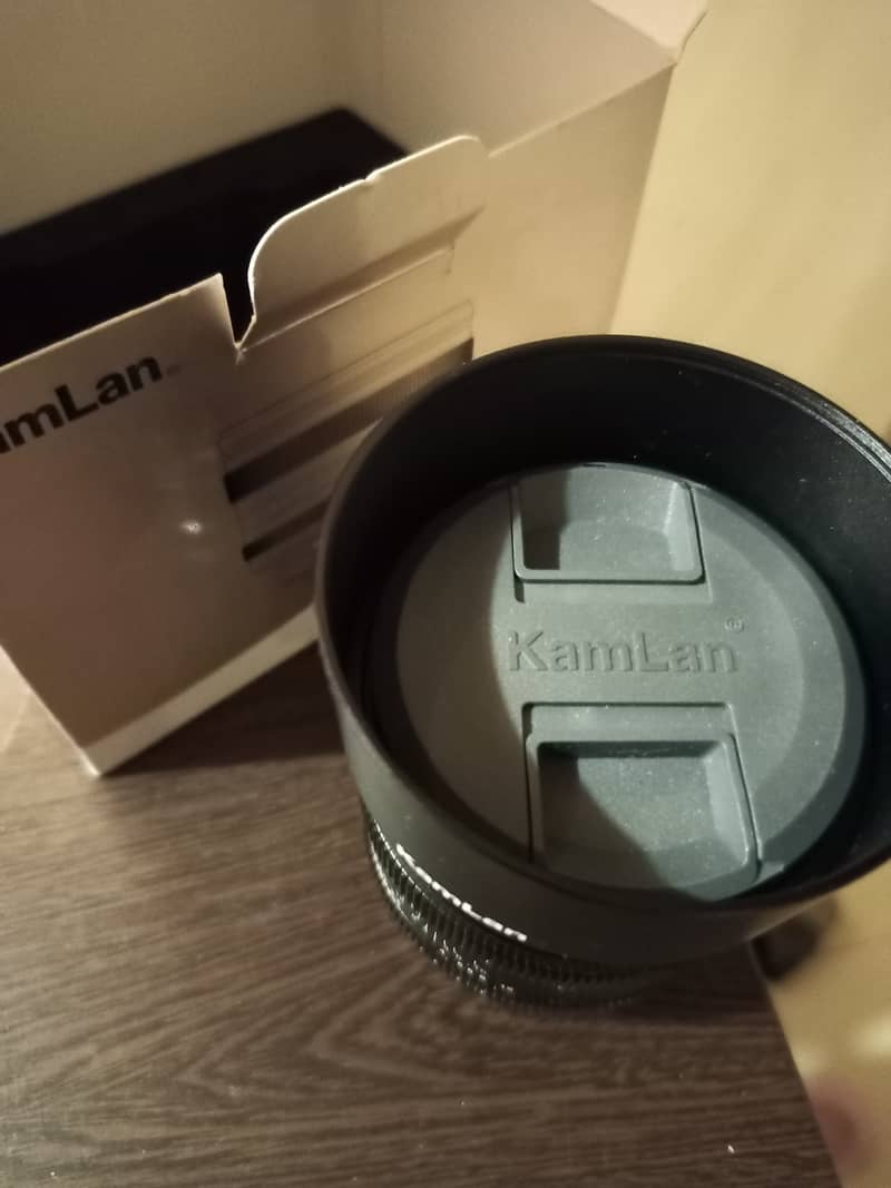 Kamlan 50mm F1.1 Mark 2 EOS-M lens (original/unused/brand new) 4