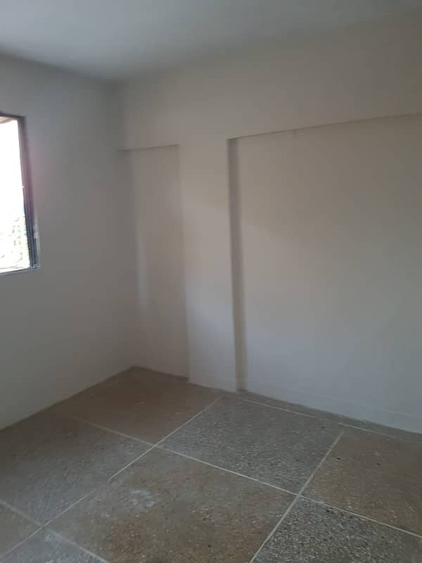 Flat West Open 2 Bed Rooms Drawing Dinning 4th Floor with Roof For Details Read Description 14
