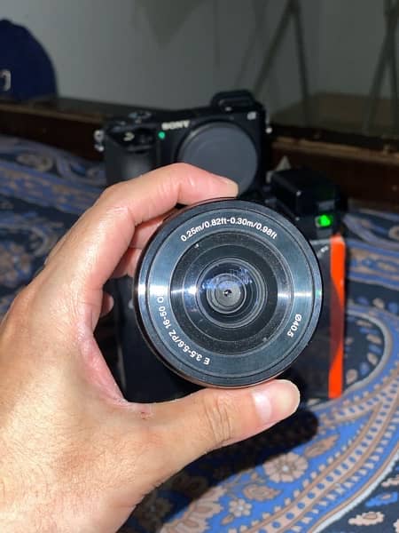 Sony a6500 with 16-50mm Lens and 3 extra batteries 8
