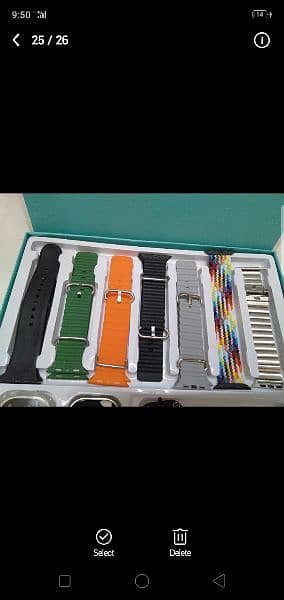 Y60 smart watch 7 straps 1 case 1