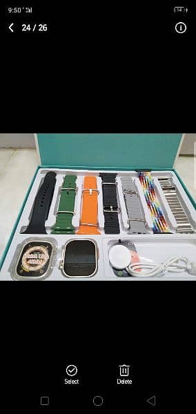 Y60 smart watch 7 straps 1 case 2
