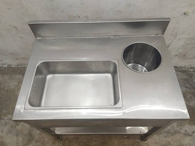 South Star oven fryer breading table working table 7