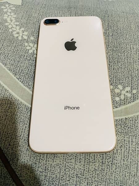 iphone 8plus 64gb gold color pta proved 0