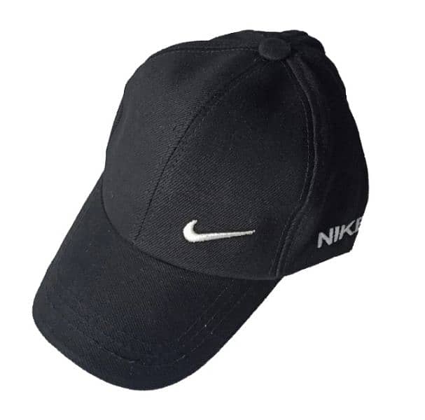 black Nike logo cap: ( Cash on delivery)"Classic Black Nike Cap 2