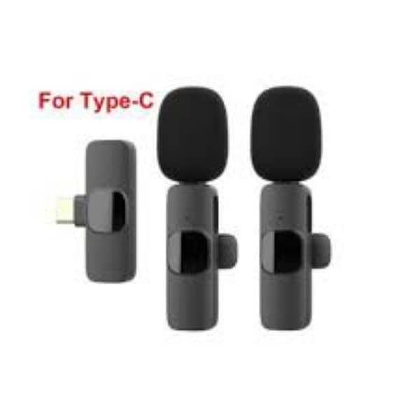 k11 wireless microphone for Android & iphone double mic 3