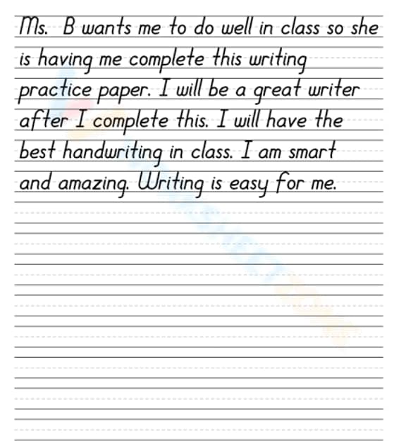 hand writing is here 14